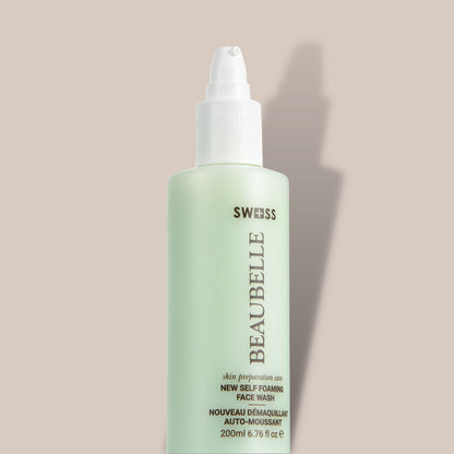 New self-foaming face wash