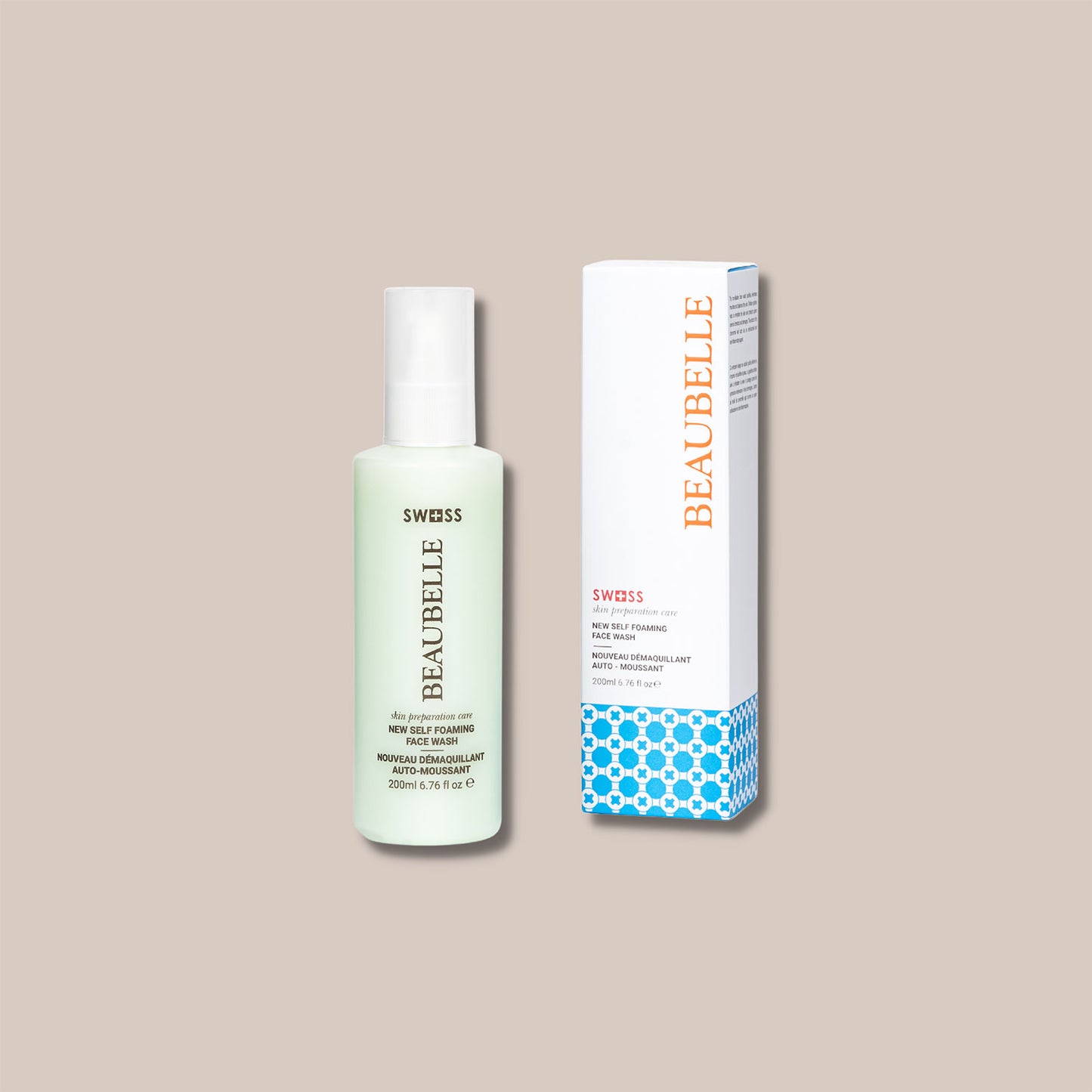 New self-foaming face wash