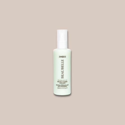 New self-foaming face wash